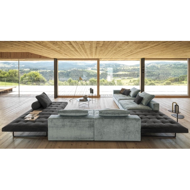 Ludwing Désirée 2 lineare Sitze Sofa