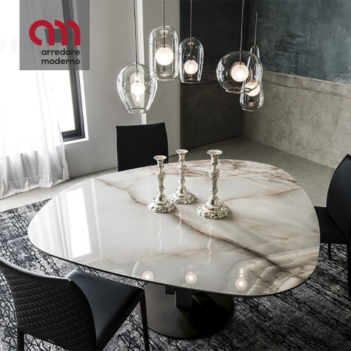 Skyline Round Keramik Cattelan Italia Tisch