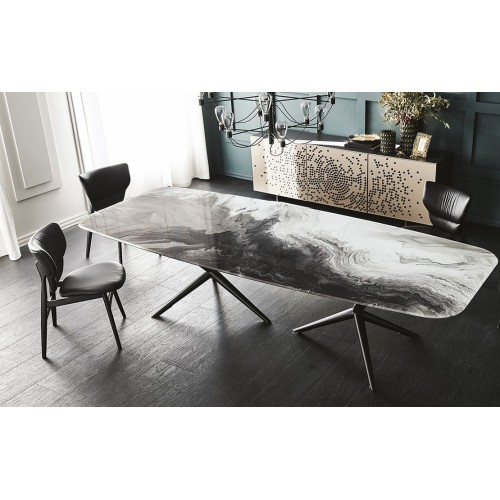 Eliot Crystalart Cattelan Italia Tisch