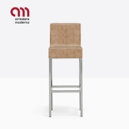 Cube XL Pedrali Stool with backrest