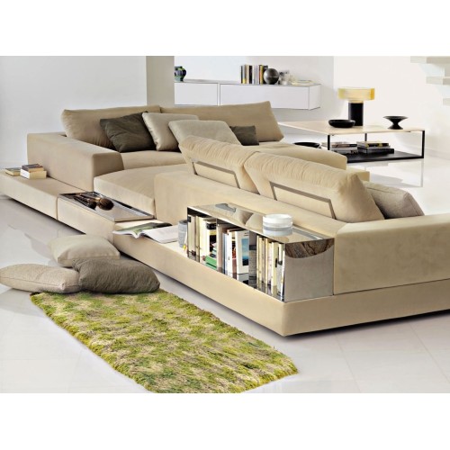 Plat Arketipo corner sofa with chaise longue