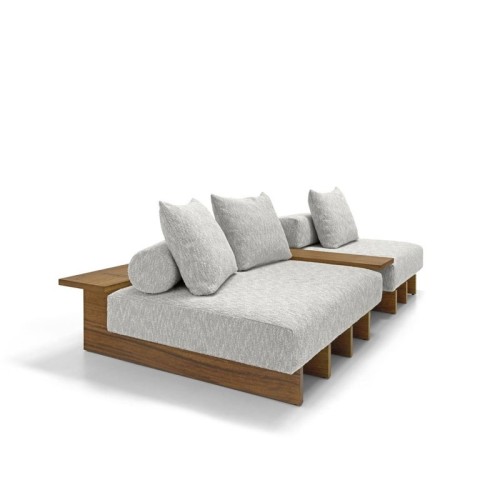 Santos Arketipo sofa 2 and 3 linear seats