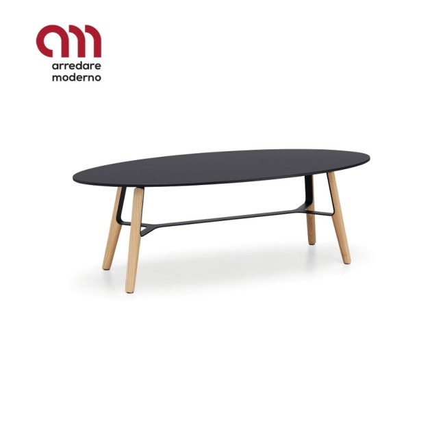 Liù Midj Coffee table with oval top