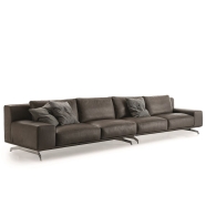 Dalton Soft Ditre Italia 2 and 3 linear places sofa