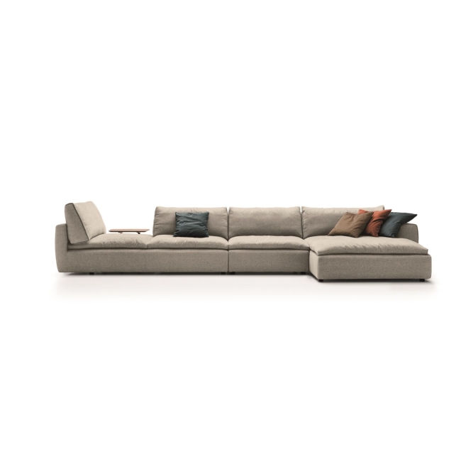 Eclectico Comfort Ditre Italia 2 and 3 linear places sofa