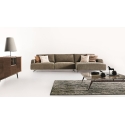 Eclectico Comfort Ditre Italia 2 and 3 linear places sofa