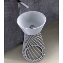 Wire Hidra Ceramica bathroom sink