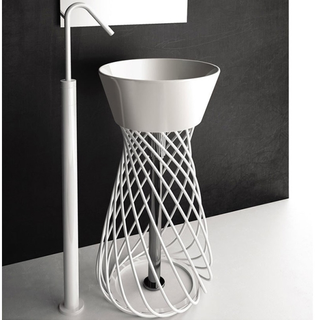 Wire Hidra Ceramica bathroom sink