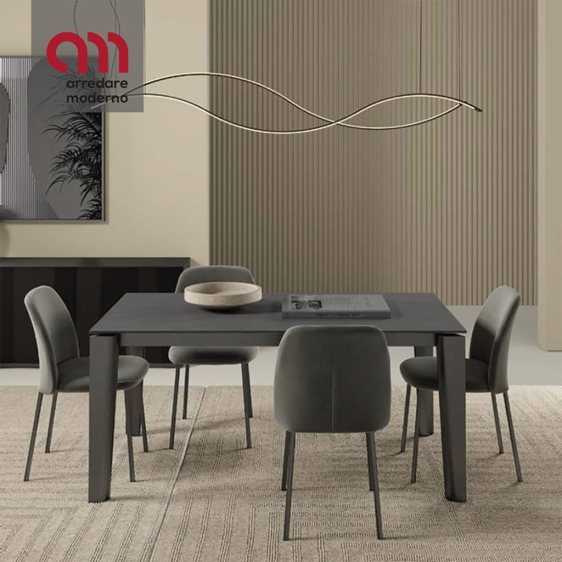 Etro Bontempi Casa Rectangular Extendable Table