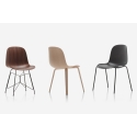 Press MDF Italia 4 legs stackable chair