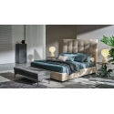 Max Capitonné Twils Queen size Bed