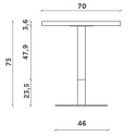 Briscola Miniforms Fixed Table