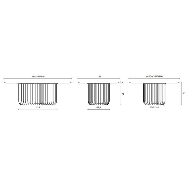 Juice Miniforms Fixed Table