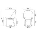 Iola Wood Miniforms Chair