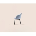 Iola Wood Miniforms Chair with armrests