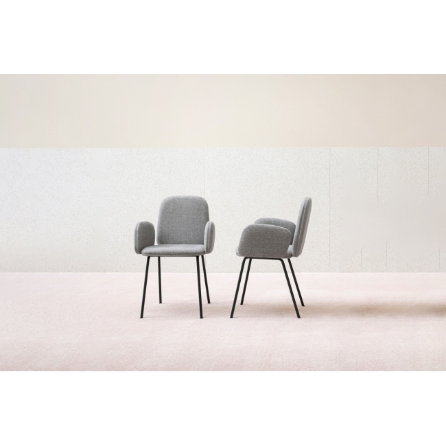 Leda Miniforms chair with armrests