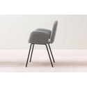 Leda Miniforms chair with armrests