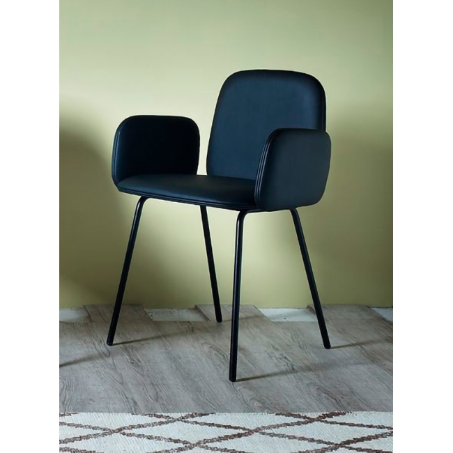 Leda Miniforms chair with armrests