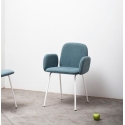 Leda Miniforms chair with armrests