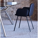 Leda Miniforms chair with armrests