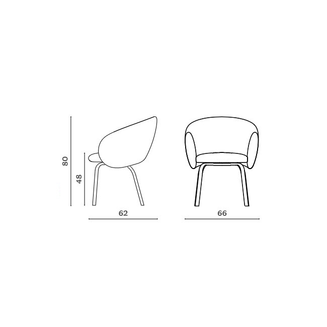 Nebula Tube Miniforms Chair