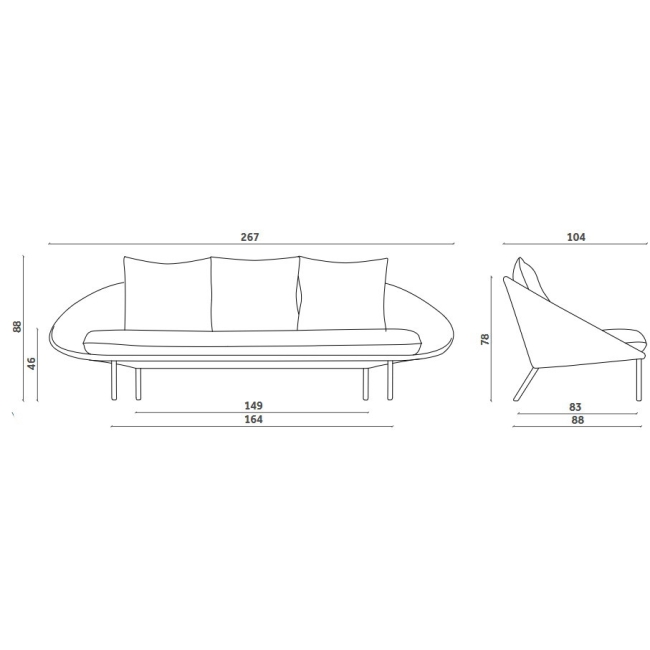 Lem Miniforms Sofa