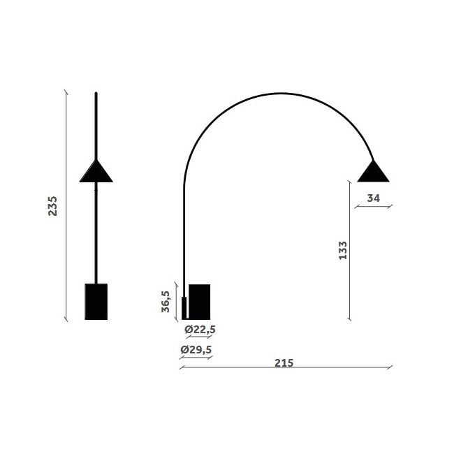 Ozz Floor Miniforms floor lamp