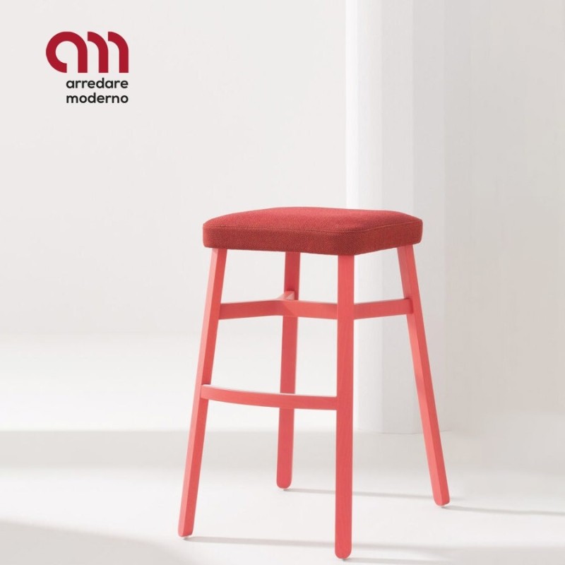 Croissant Billiani stool without backrest