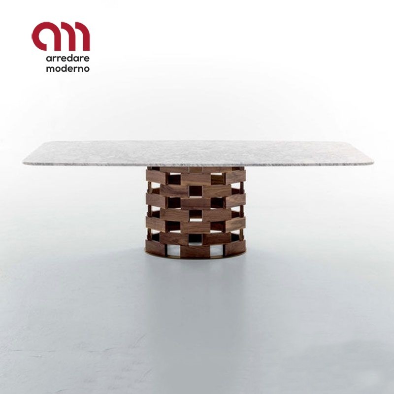 Colosseo Tonin Casa Table marble and porcelain stoneware