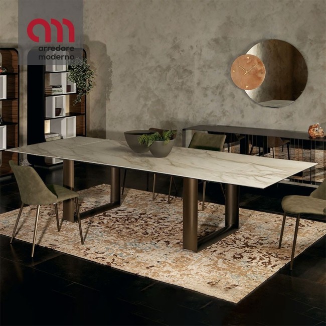 Cube Tonin Casa extendable dining table