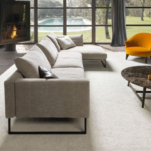 Arlon Désirée with chaise longue angular sofa