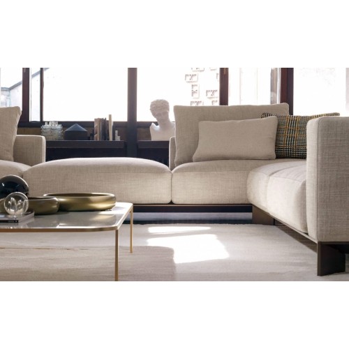 Easton Désirée angular sofa with chaise longue