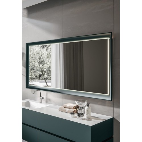 Edoné Modern Mirror with backlit frame