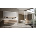 Edoné Modern Mirror Cabinet 45° With Open Compartment