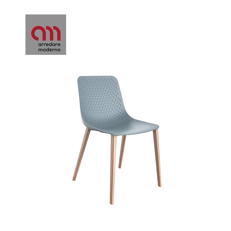 Rain Wood Casprini Contract Chair