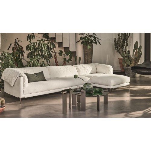 Drop Ditre Italia 2 and 3 linear places sofa