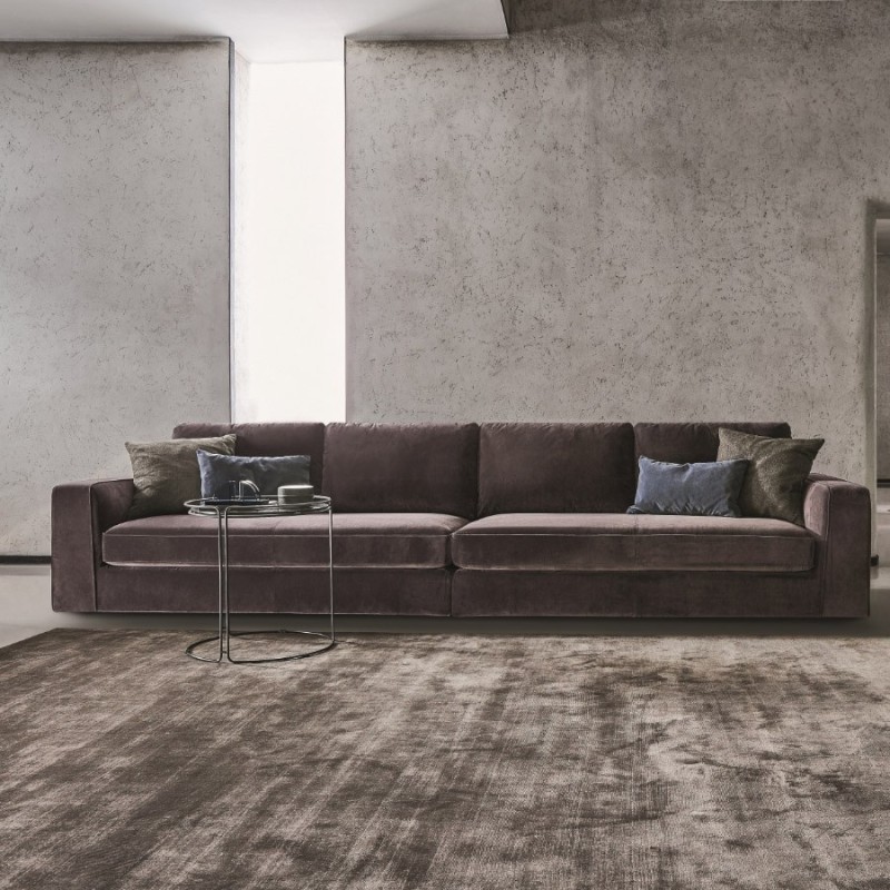 Loman Soft Ditre Italia 2 and 3 linear places sofa