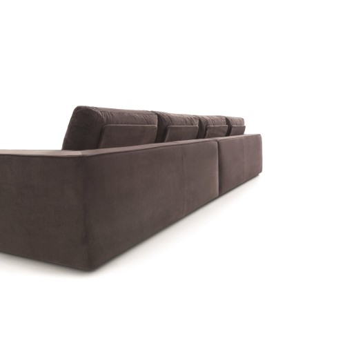 Loman Soft Ditre Italia 2 and 3 linear places sofa