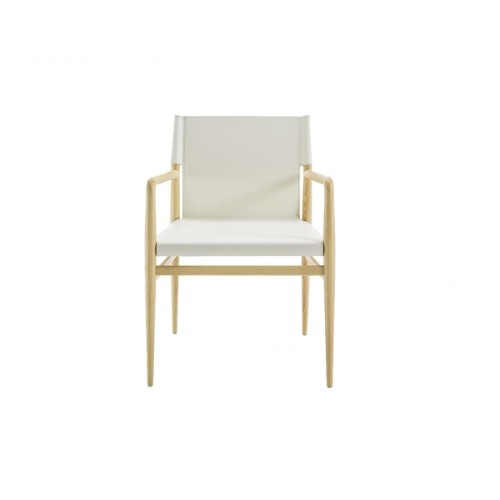 Ledermann Enrico Pellizzoni chair with armrests