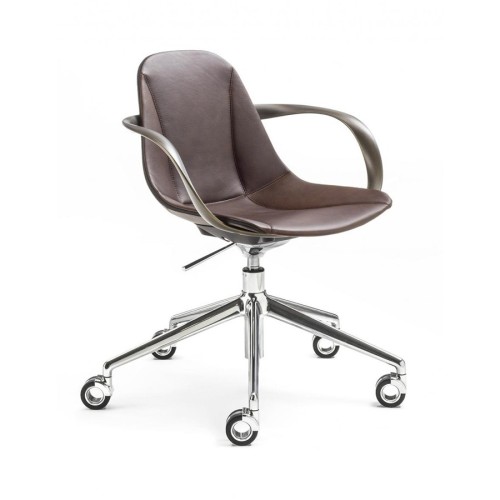 Couture Enrico Pellizzoni office chair with casters