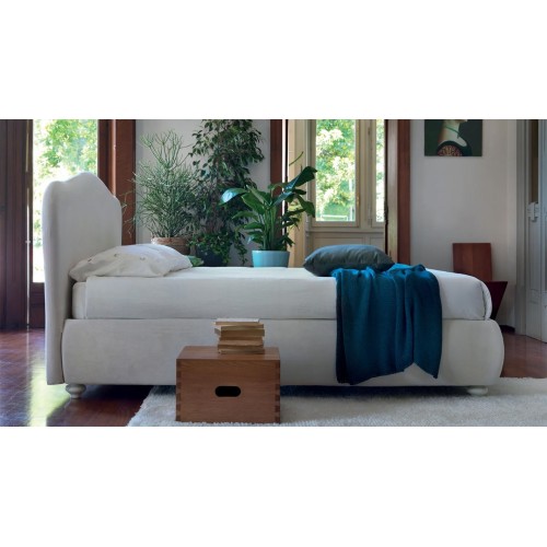 Camilla Ergogreen upholstered storage double bed