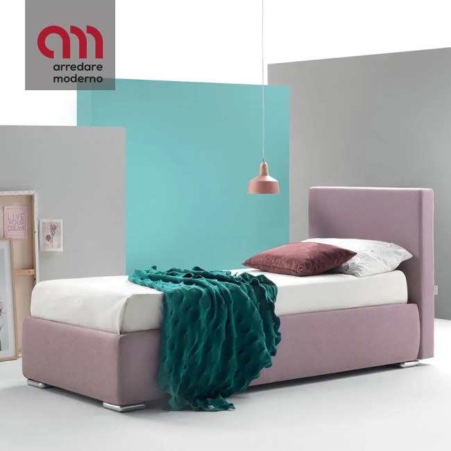 Gaia Ergogreen modern storage single bed