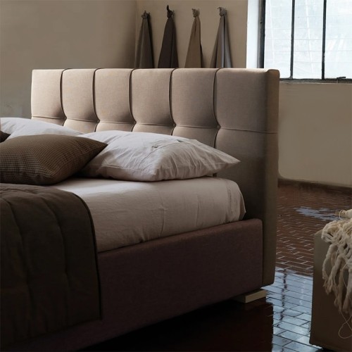 Malika Ergogreen modern double bed