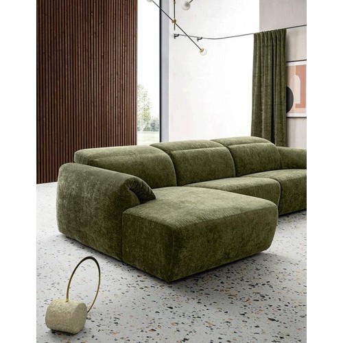 Glove Felis Sofa with chaise longue