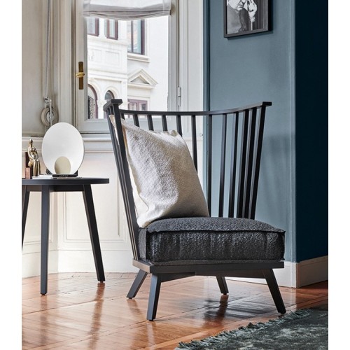 Gray 06 Gervasoni modern armchair