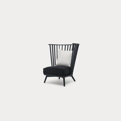 Gray 06 Gervasoni modern armchair