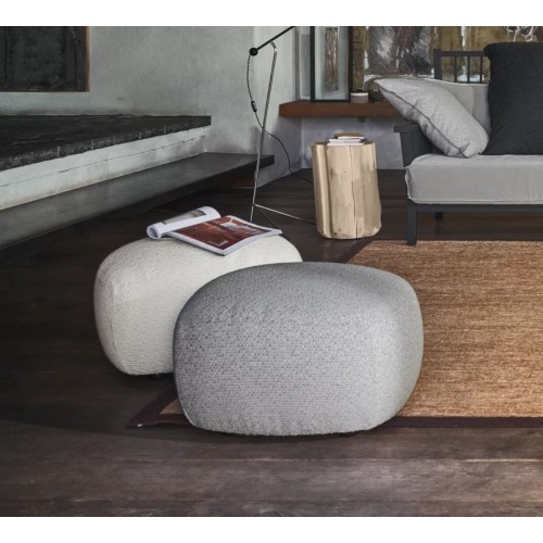 Loll Gervasoni round ottoman