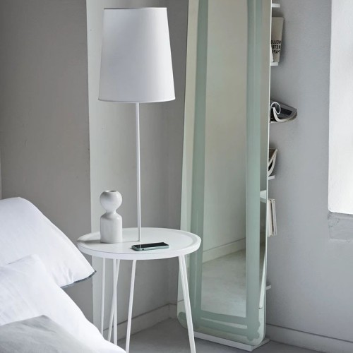 Beds Lc 47 Gervasoni bedside table with lamp