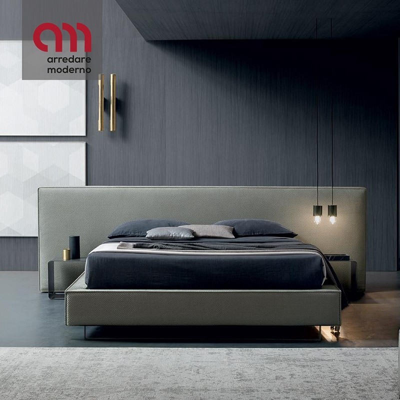 "Bowie Double Bed Felis: Modern Design and Comfort - Arredare Moderno