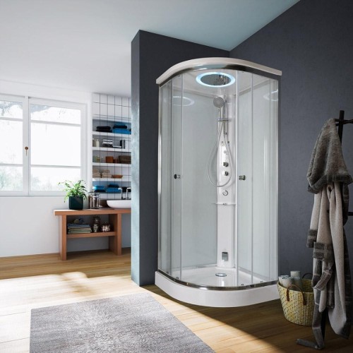 Glass 1989 Archimede Shower Cabin